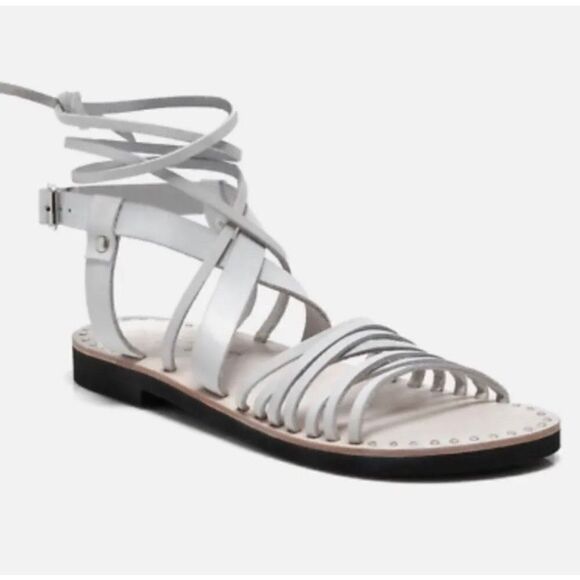 New Free People Willow Wrap Sandals Size 38 - Picture 1 of 5
